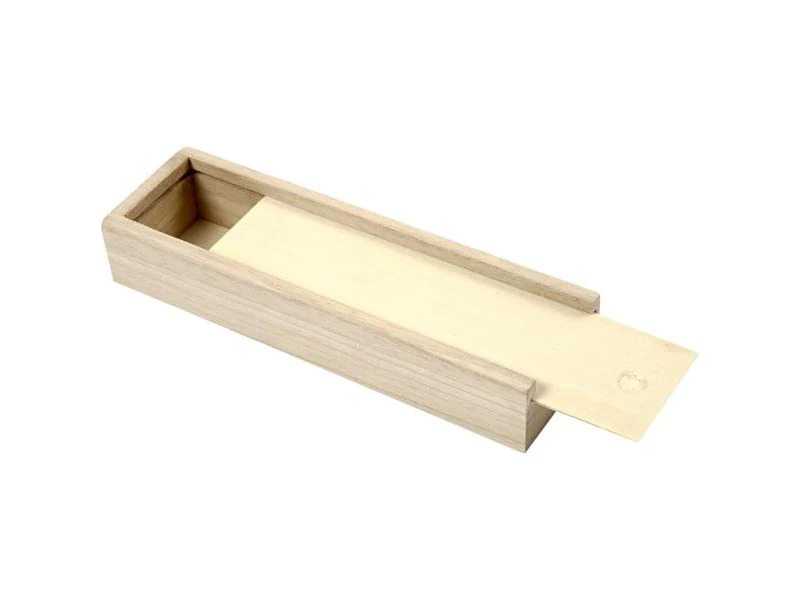 Creativ Company Holzartikel 20 x 6 x 3.5 cm Stiftebox