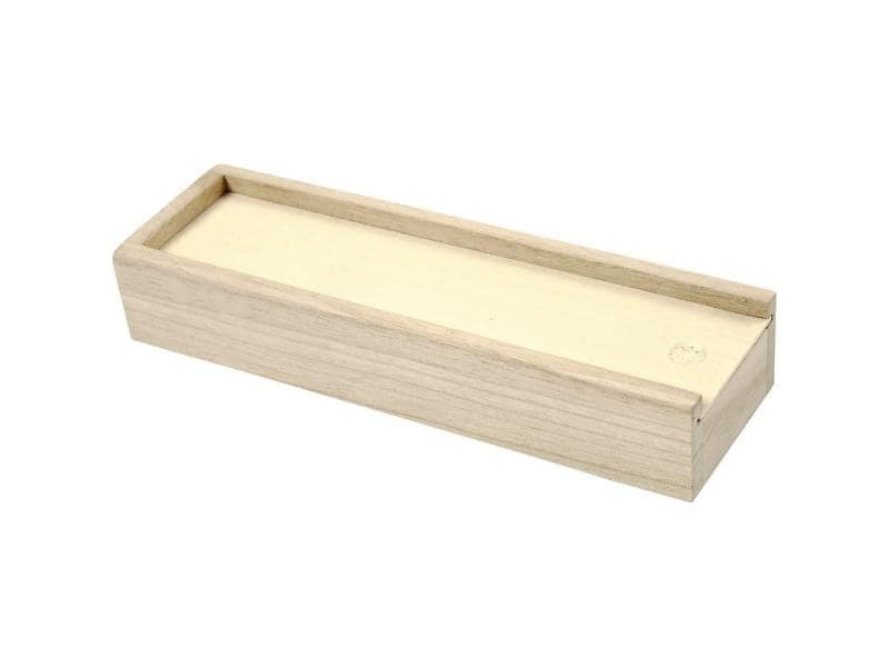 Creativ Company Holzartikel 20 x 6 x 3.5 cm Stiftebox