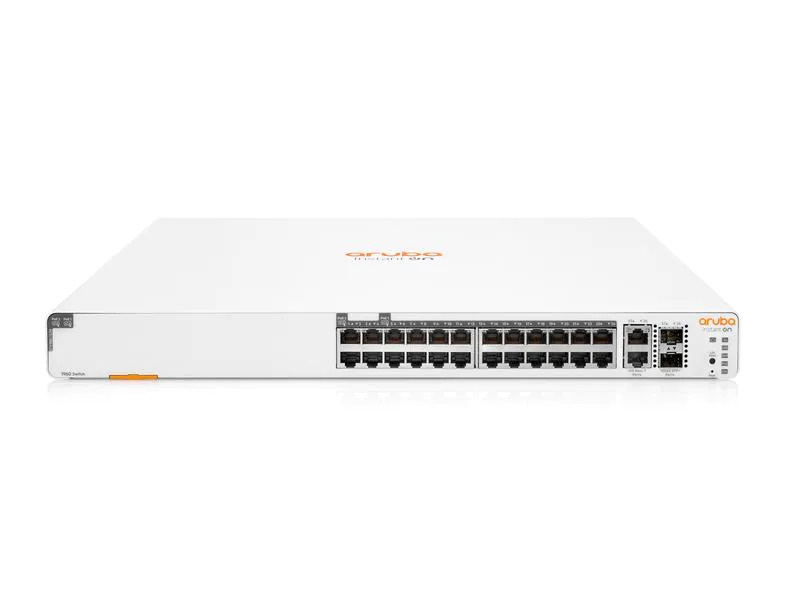 HPE Aruba PoE+ Switch Aruba Instant On 1960 24G 2XGT 370W 28 Port
