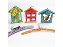 Creativ Company Holzartikel 21 cm Vogelfutterhaus