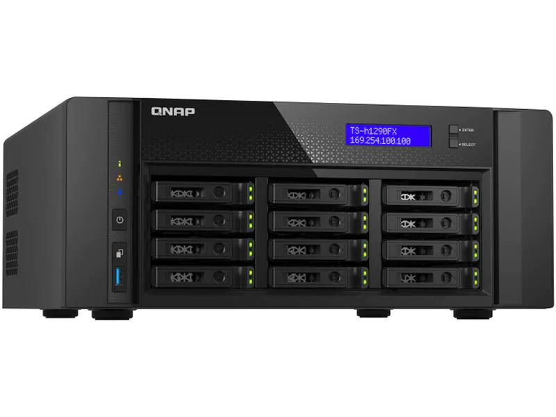 QNAP NAS TS-h1290FX-7302P-128G 12 Bay