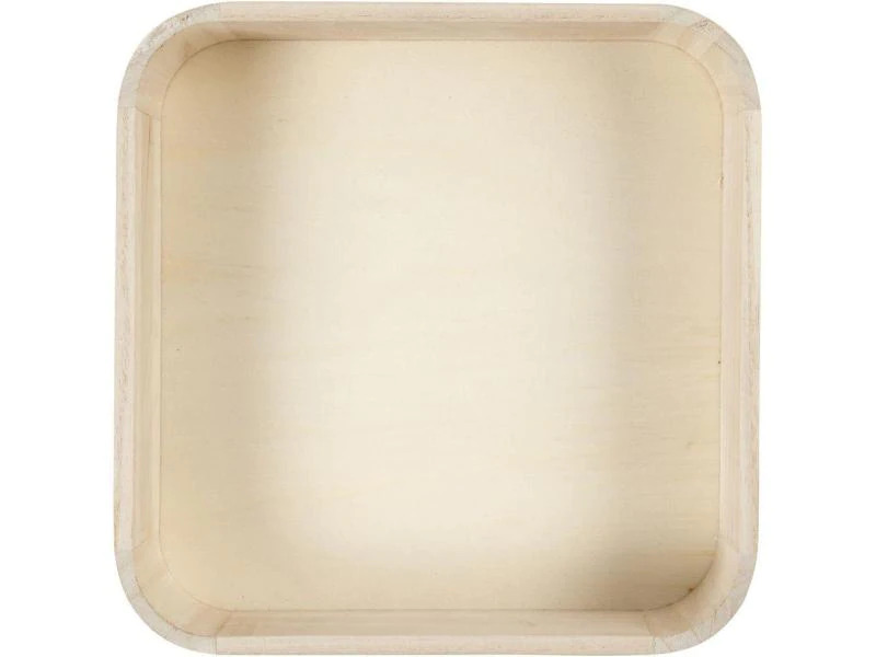 Creativ Company Holzartikel 25 x 25 x 7 cm Wandekoration Planet