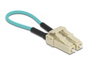 Delock LWL Loopback Adapter LC / OM3 Multimode, Beige