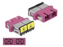 Delock LWL-Kupplung SC – SC Duplex Multimode OM4 1 Stück