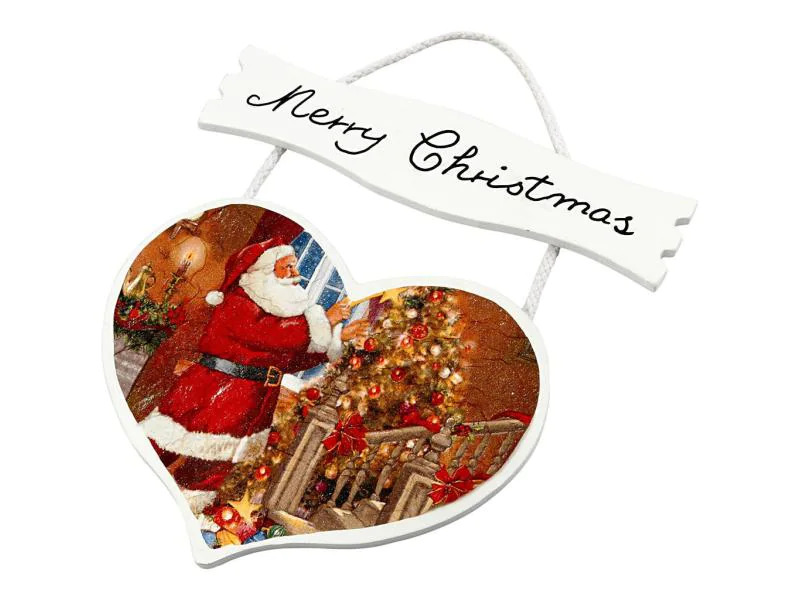 Creativ Company Holzartikel 28 cm Schild, Herz