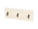 Creativ Company Holzartikel 30 x 10 cm Garderobe mit 3 Haken