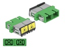 Delock LWL-Kupplung SC – SC Duplex Singlemode 1 Stück
