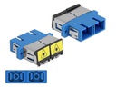 Delock LWL-Kupplung SC – SC Duplex Singlemode 1 Stück