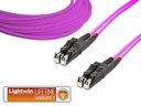 Lightwin LWL-Patchkabel E2000-E2000, Multimode, OM4, 1m