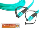 Lightwin LWL-Patchkabel LC-LC, Multimode, OM3, 1m