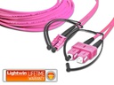 Lightwin LWL-Patchkabel LC-SC, Multimode, Duplex, OM4, 10m