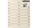 Creativ Company Holzartikel 50.2 cm Holzschild, Lamellen-Panel