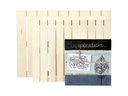 Creativ Company Holzartikel 50.2 cm Holzschild, Lamellen-Panel