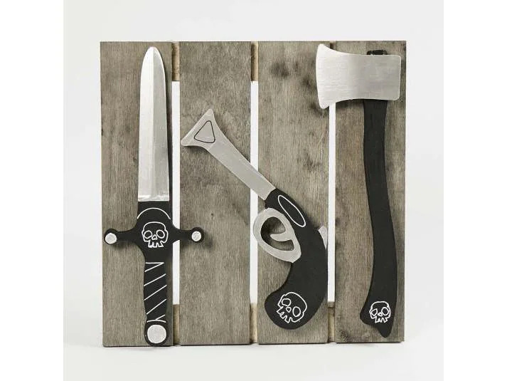 Creativ Company Holzartikel 50.2 cm Holzschild, Lamellen-Panel