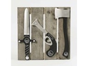 Creativ Company Holzartikel 50.2 cm Holzschild, Lamellen-Panel