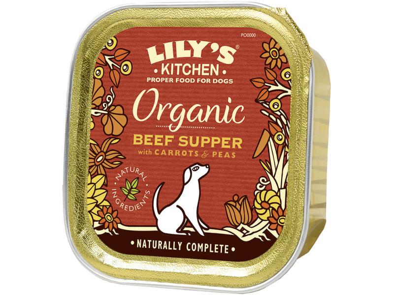 Lily's Kitchen Nassfutter Bio Rind, 11x150g