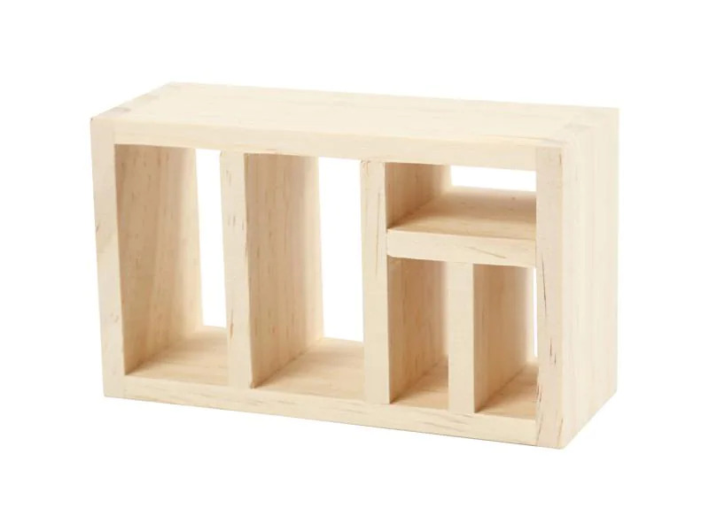 Creativ Company Holzartikel Regal 6 x 4 cm