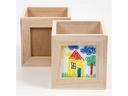Creativ Company Holzartikel Stiftehalter mit Fotorahmen