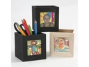 Creativ Company Holzartikel Stiftehalter mit Fotorahmen