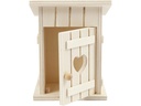 Creativ Company Holzartikel Toilettenhaus 8 x 6.5 cm