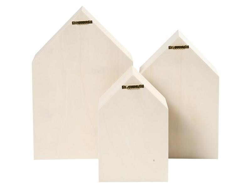 Creativ Company Holzartikel Wandregal, Haus