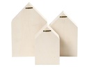 Creativ Company Holzartikel Wandregal, Haus
