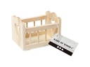 Creativ Company Holzartikel Wiege 8 x 5.5 cm