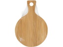 Creativ Company Holzartikel Ø 17 cm Schneidebrett, Bambus