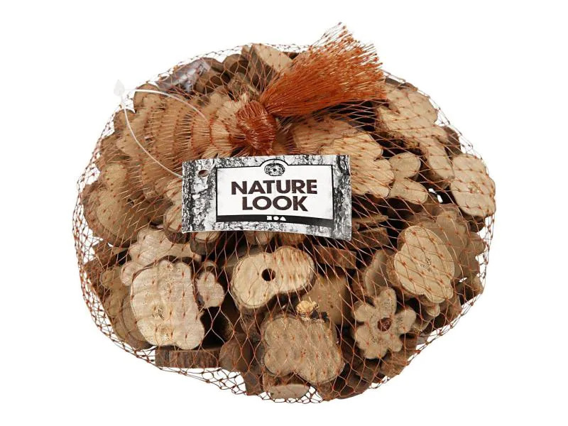 Creativ Company Holzkleinteile 1.5-4 cm 230 g