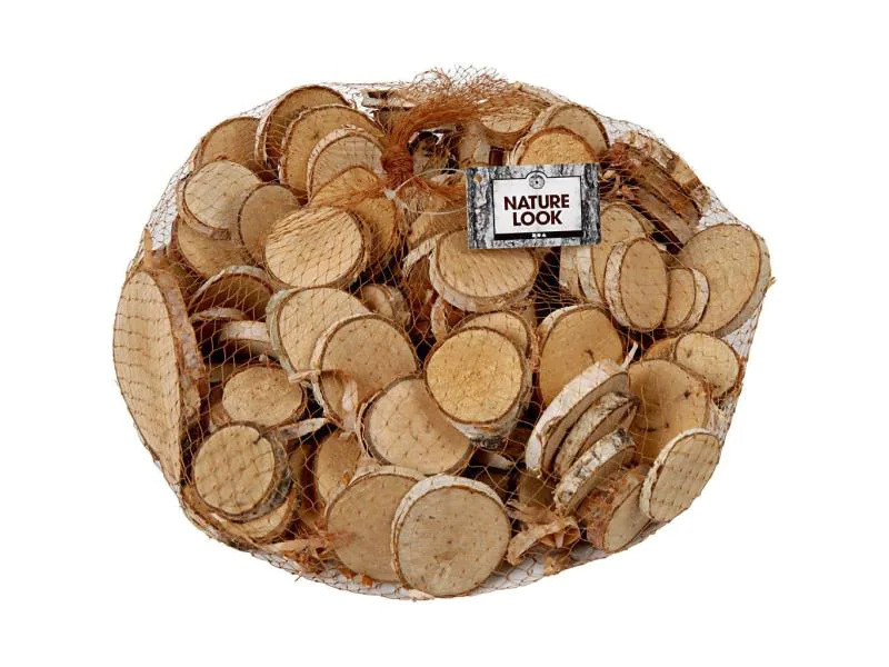 Creativ Company Holzkleinteile 2.5-4.5 cm Holzmix