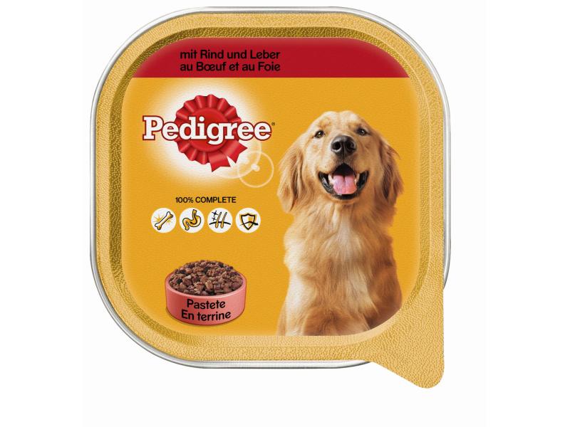 Pedigree Nassfutter Adult mit Rind, 20x300g