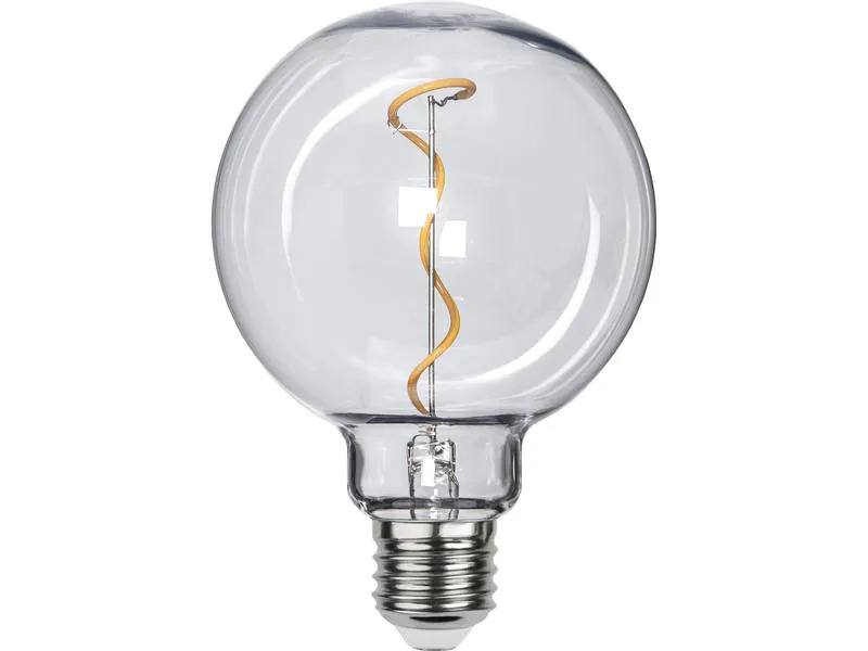 Star Trading Lampe LED Filament, 1 W, E27, Warmweiss
