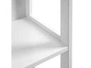 VASAGLE Badezimmerregal Landhausstil Weiss