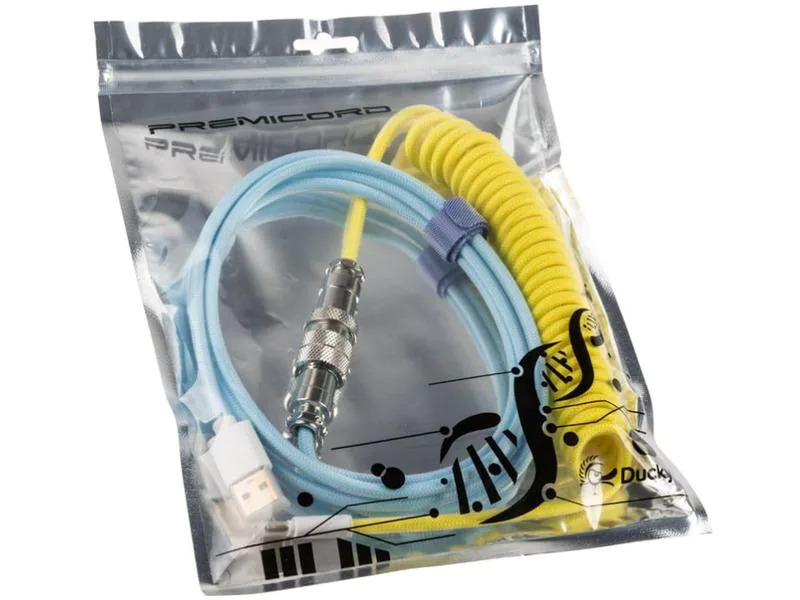 Ducky USB-Kabel Premicord USB C - USB A 1.8 m