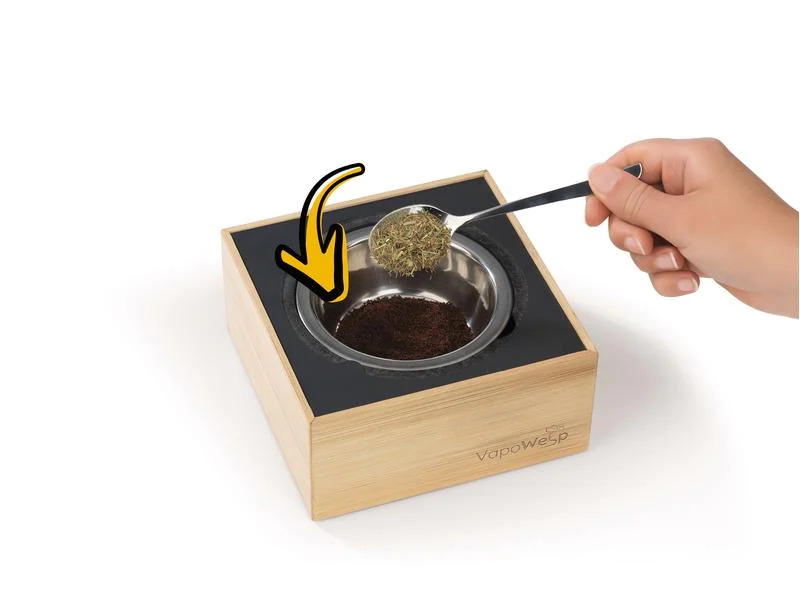 VapoWesp Ersatzkräuter Zitrone &amp; Basilikum, 100 g