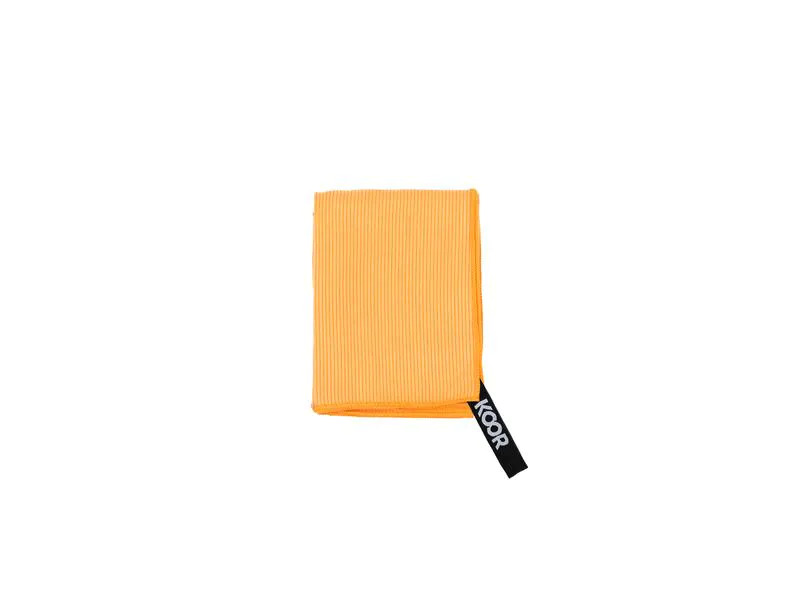 KOOR Badetuch Silva Arancia Dreierpack 35 x 55 cm
