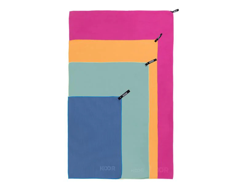 KOOR Badetuch Silva Blu 105 x 180 cm