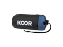 KOOR Badetuch Silva Blu 80 x 130 cm