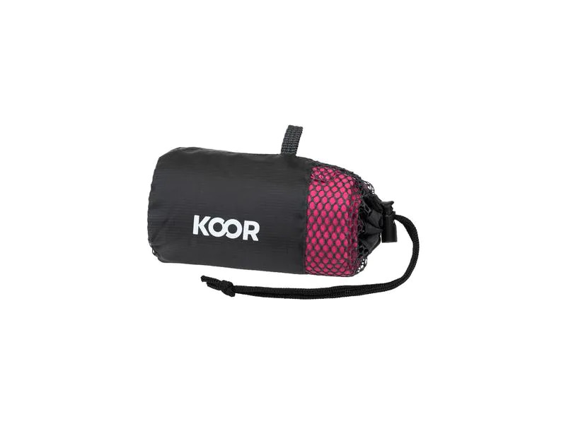 KOOR Badetuch Silva Magenta Dreierpack 65 x 90 cm