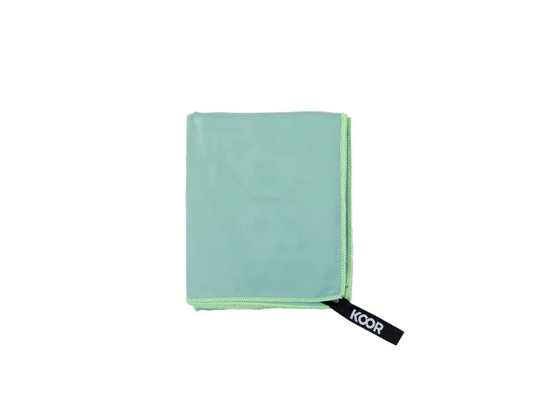 KOOR Badetuch Silva Verde 80 x 130 cm