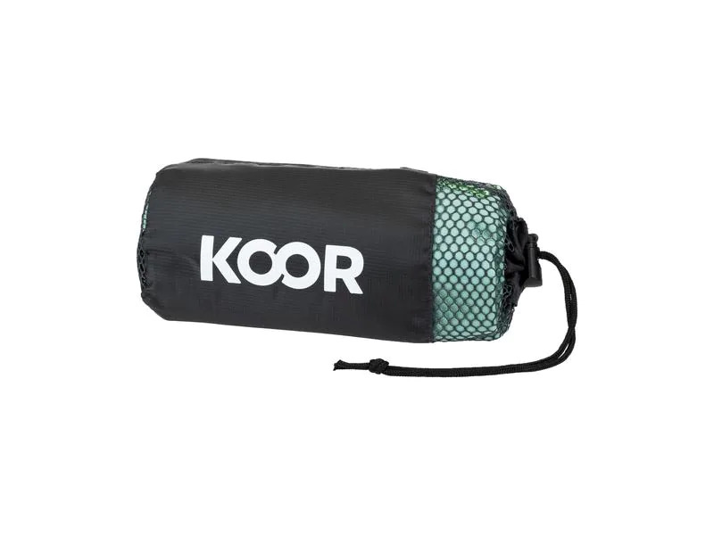 KOOR Badetuch Silva Verde 80 x 130 cm
