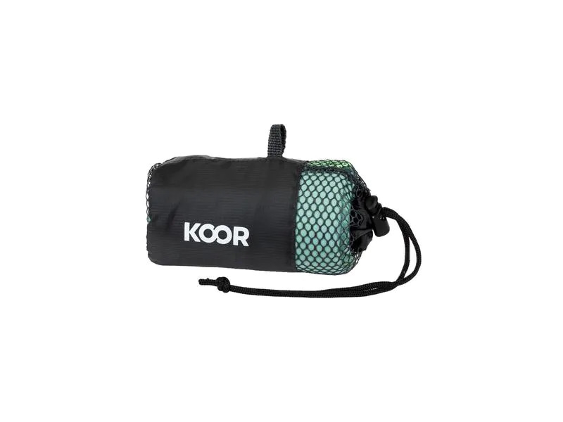 KOOR Badetuch Silva Verde Dreierpack 65 x 90 cm