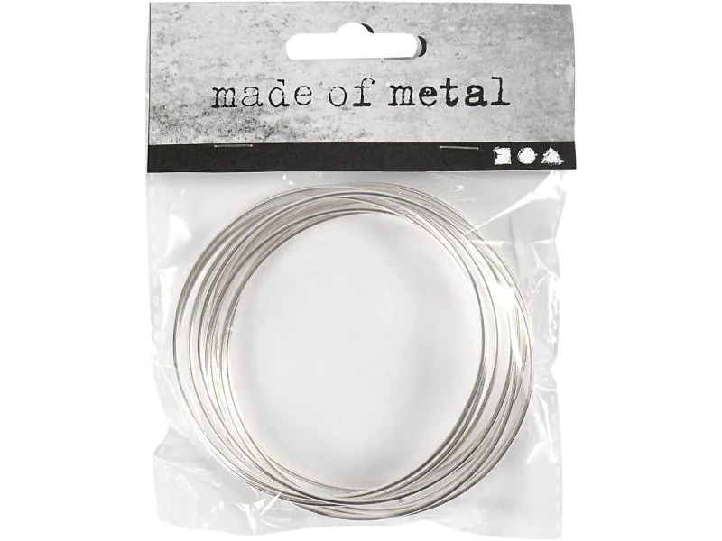 Creativ Company Metallring Ø: 7 cm 10 Stück