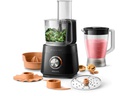 Philips Küchenmaschine Viva Collection HR7510/12 Schwarz