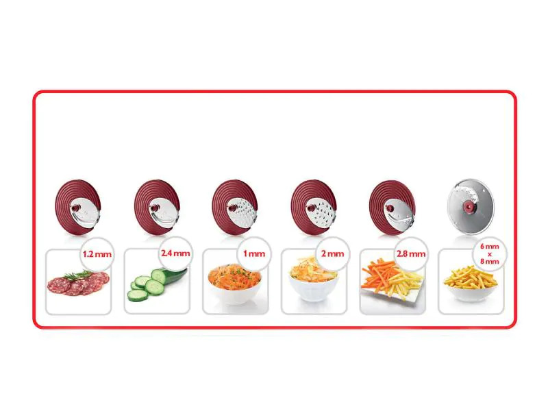 Philips Salatzubereiter HR1388/80 Weiss