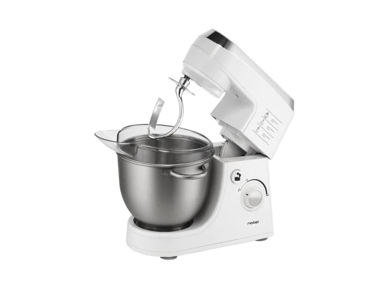 Rotel Küchenmaschine Power Mix 441 Weiss/Silber