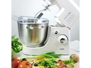 Rotel Küchenmaschine Power Mix 441 Weiss/Silber
