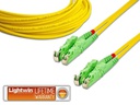 Lightwin LWL-Patchkabel E2000/APC-E2000/APC, Singlemode, Duplex, 1m
