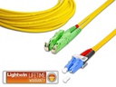 Lightwin LWL-Patchkabel E2000/APC-LC, Singlemode, Duplex, 3m