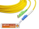 Lightwin LWL-Patchkabel E2000/APC-LC, Singlemode, Simplex, 1m